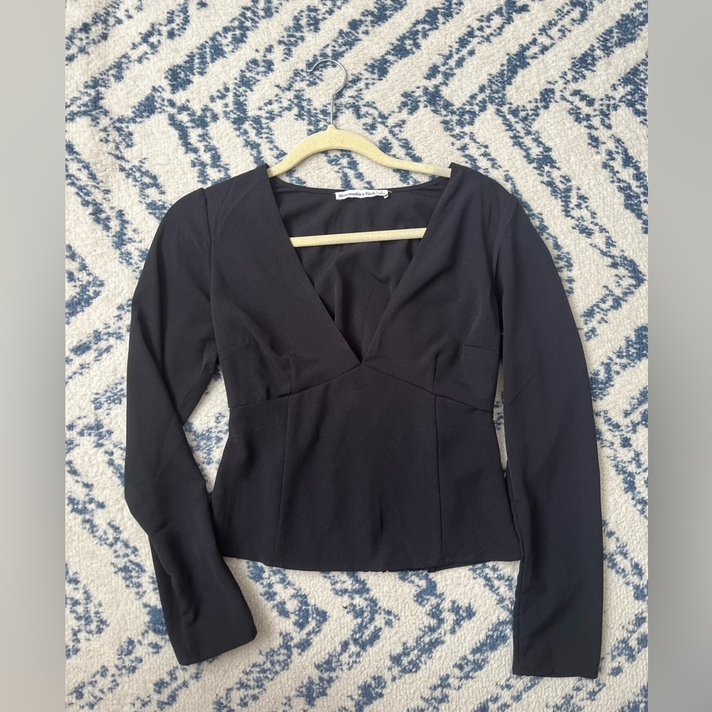 Elegant Black Women's Top